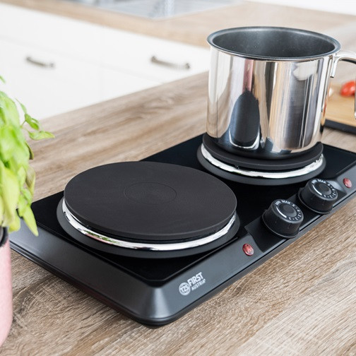 Электроплита First FA-5083-5 2500 Вт черная Киев - изображение 4