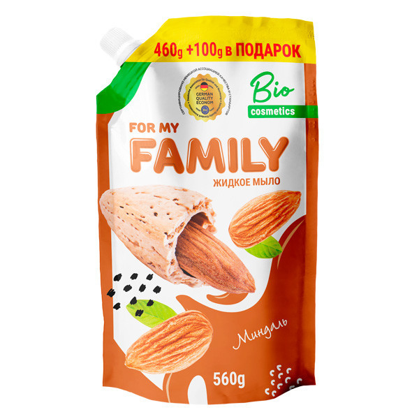 Рідке мило For my Family Мігдаль 721839 560 г Киев - изображение 1