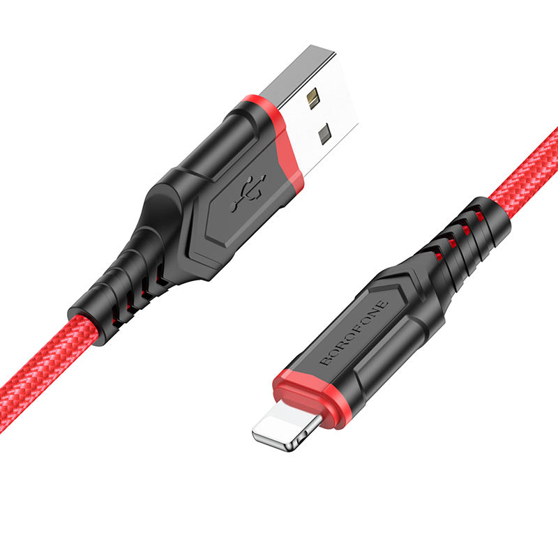 Уценка Дата кабель Borofone BX67 USB to Lightning (1m) Херсон - изображение 3