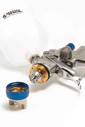 Краскопульт пневматический MASTERTOOL HVLP AERO ВПЛБ 600 мл Ø 1,4 мм круглый/плоский факел 170-260 л Харків