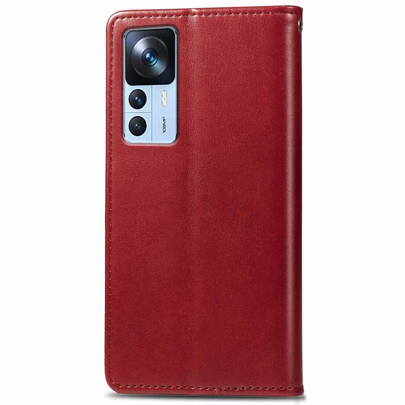 Кожаный чехол-книжка GETMAN Gallant (PU) для Xiaomi 12T / 12T Pro Херсон - зображення 8