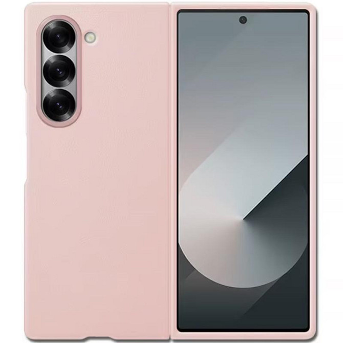 Кожаный чехол Leather Case (AAA) для Samsung Galaxy Z Fold7 Херсон - зображення 1