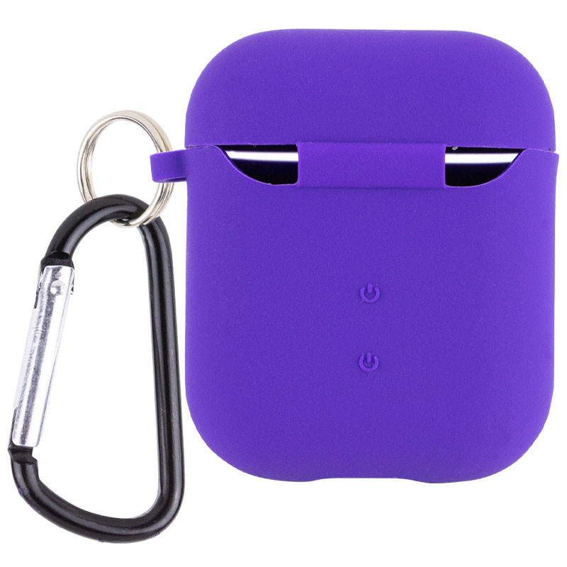 Уценка Силиконовый футляр с микрофиброй для наушников Airpods 1/2 Херсон - изображение 2