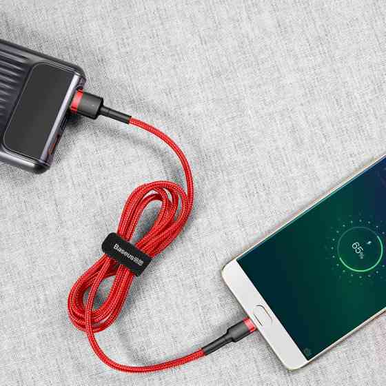 Дата кабель Baseus Cafule MicroUSB Cable 2.4A (1m) (CAMKLF-B) Херсон