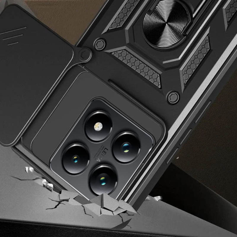 Ударопрочный чехол Camshield Serge Ring для Xiaomi 14T Херсон - изображение 5