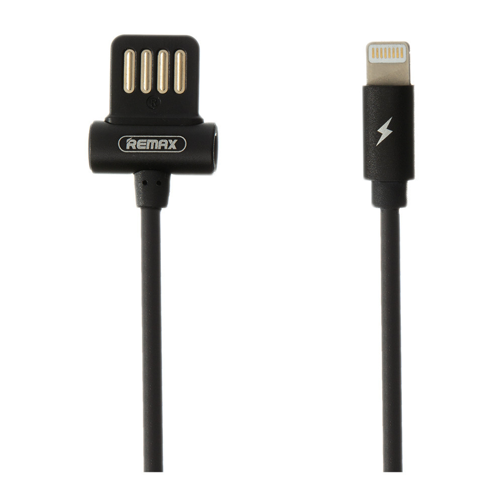 Lightning кабель 1 м Waist Drum черный Remax RC-082i Київ - зображення 1