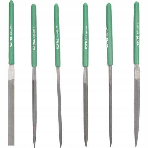 Набор прецизионных игольчатых напильников TOPTUL L160мм 6ед. GNBA0601 Харьков - изображение 3