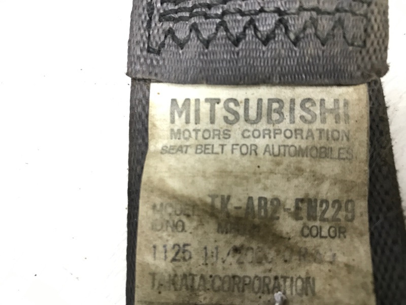 Ремень безопасности передний левый Mitsubishi Pajero Sport K9 2.5 DIESEL 4D56 1996 (б/у) Київ - зображення 5