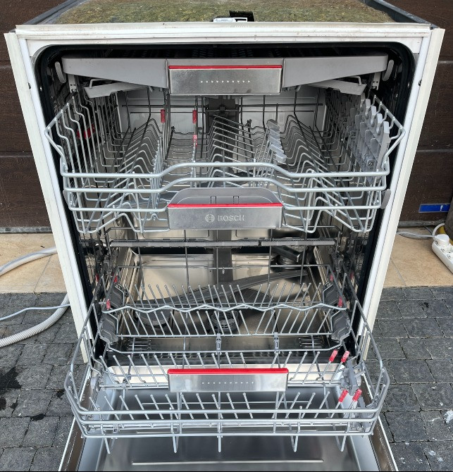 Посудомийка біла Bosch Serie8 Made in Germany 60cm ідеальна укр ру меню Бережаны - изображение 2