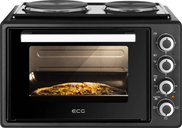 Электропечь ECG ETH 3501B 1400 Вт черная Київ - зображення 9
