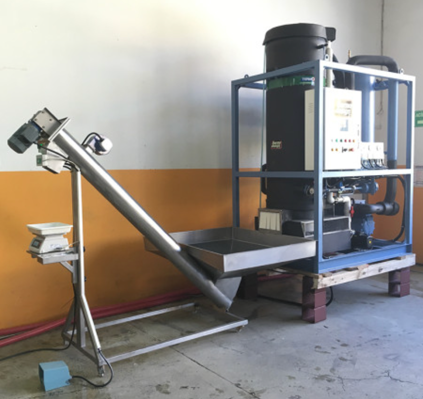 Транспортер шнековий для льоду мобільний L2,4м, D150мм. із нержавіючої сталі Полтава - зображення 6