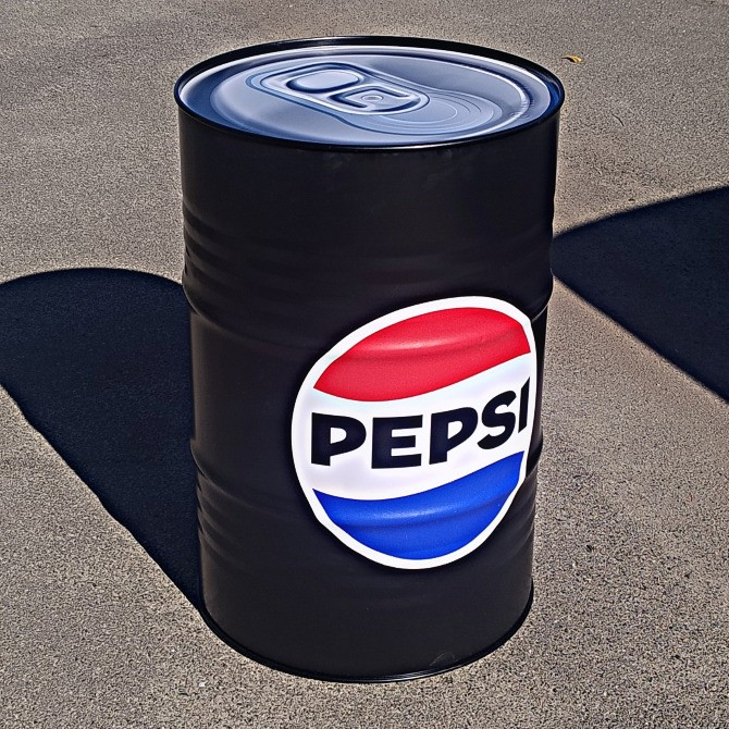 Стол из бочки с вашим логотипом | Рекламная бочка | Уличные столы Київ - зображення 5