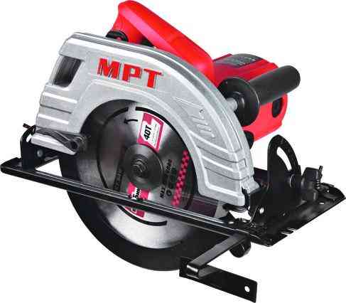Пила циркулярная MPT PROFI 2200 Вт 235х25.4 мм 4500 об/мин пропил 85 мм 45-90° аксессуары 2 шт MCS23 Харків