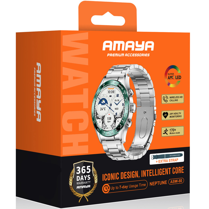Смарт-часы Amaya ASW-80 Smart sports watch (call version) Херсон - изображение 4