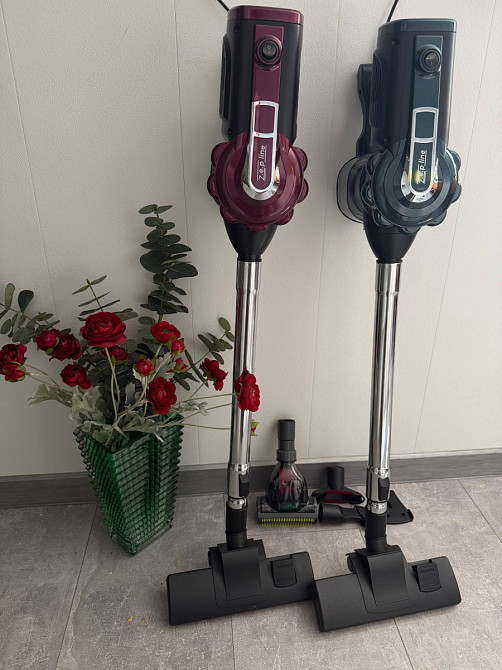 Пылесос ручной портативный с турбо щеткой Zepline ZP-00348-Green 2600 Вт зеленый Киев - изображение 10