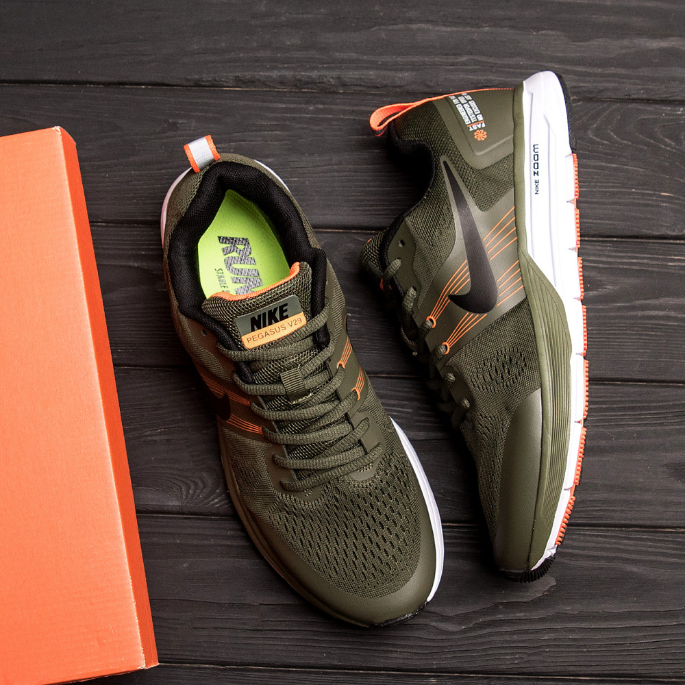 Мужские кроссовки сетка  ZOOM Green Киев - изображение 10