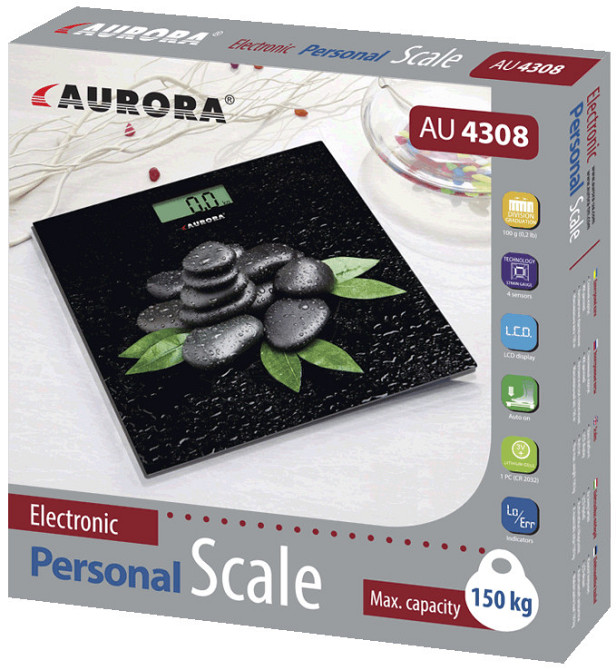 Весы напольные Aurora AU 4308 Київ - зображення 2