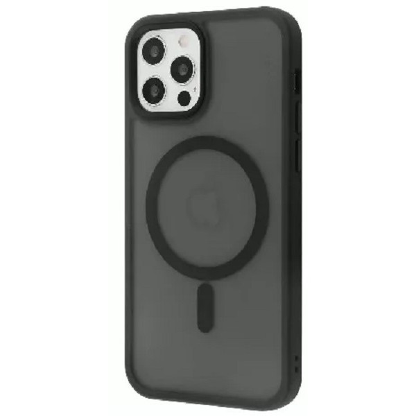 Чохол Wave Case with MagSafe для iPhone 12/12 Pro Black Харьков - изображение 1