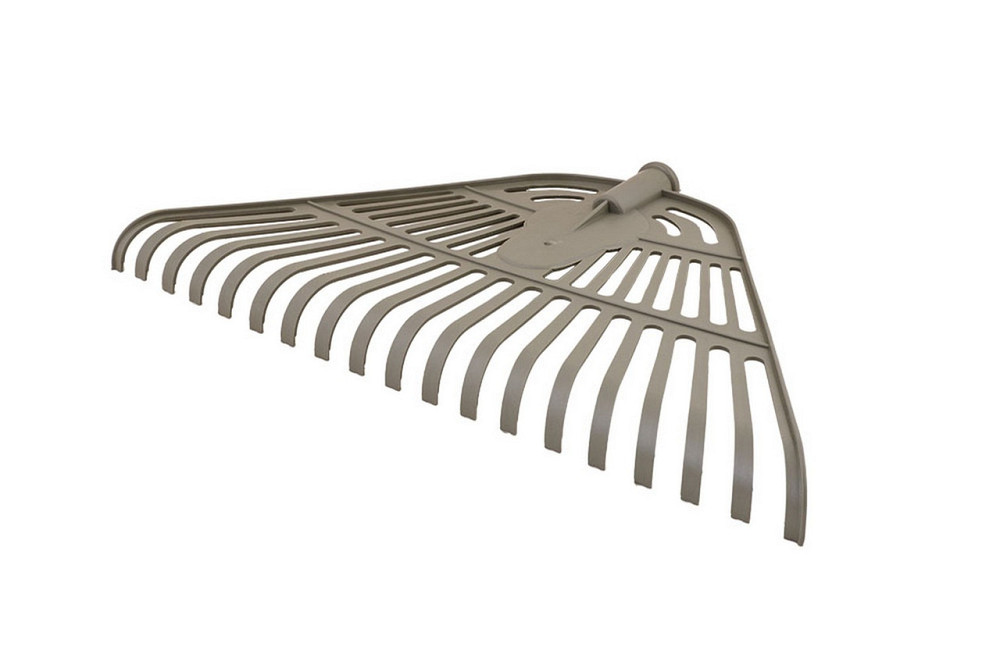 Грабли веерные пластиковые ГОСПОДАР 19 зубов 470х270 мм 14-6224 Харьков - изображение 1