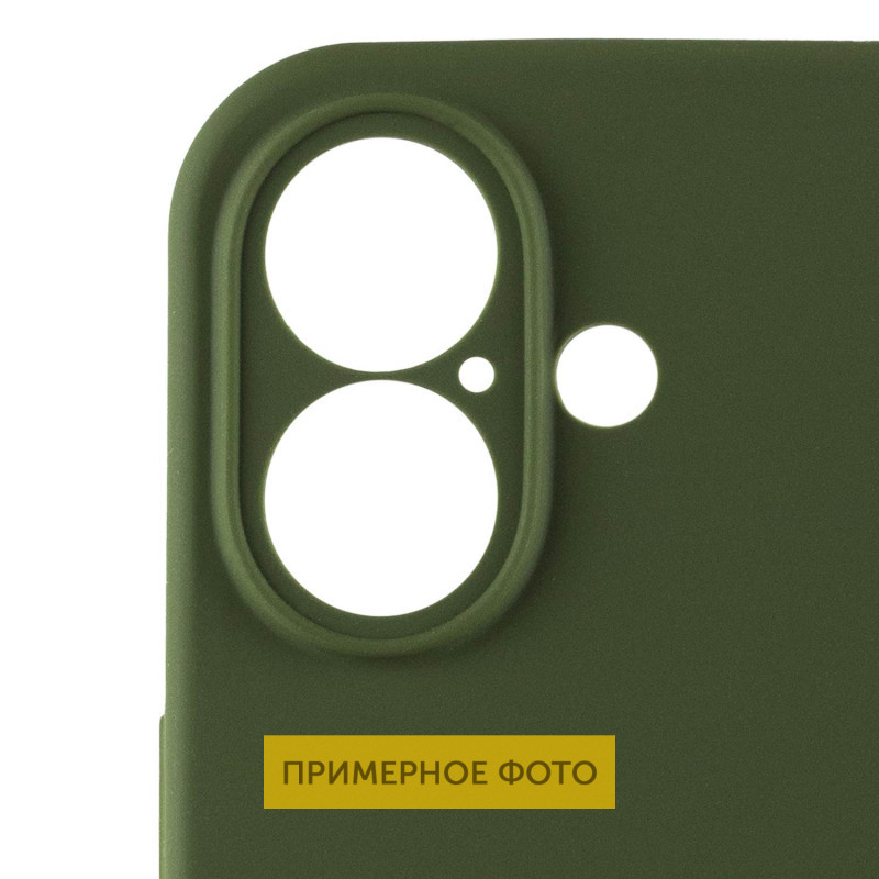 Чехол Silicone Case Full Camera Protective (AA) для Apple iPhone 16 (6.1") Херсон - зображення 5