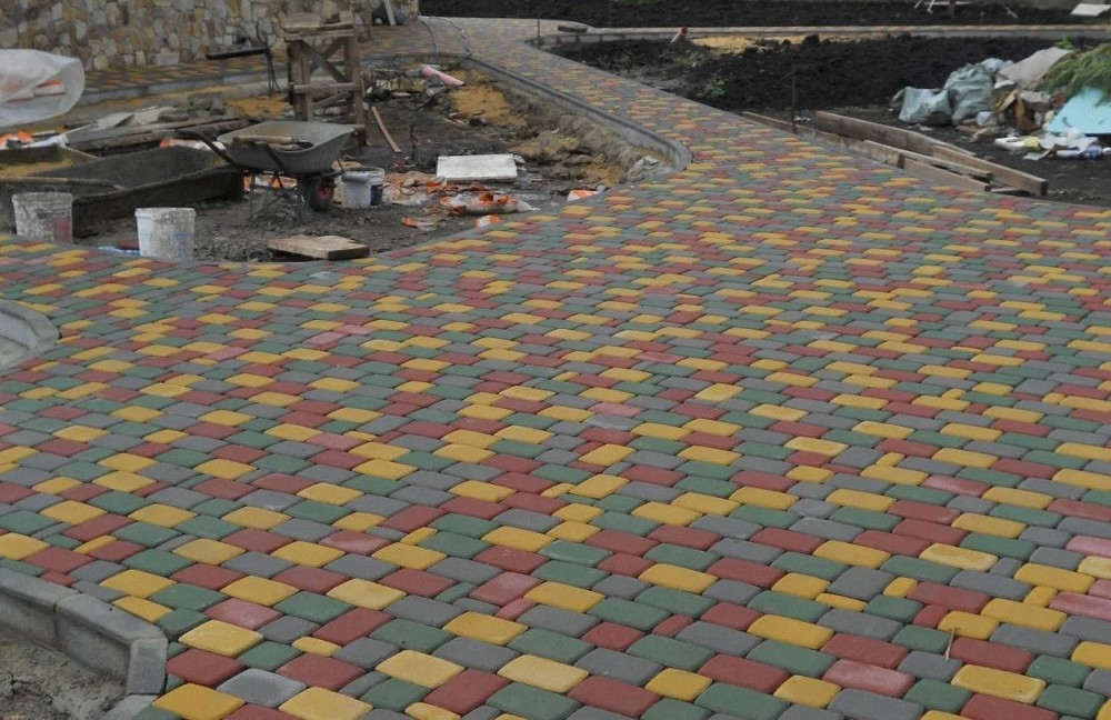 Секції для огорож. Бетонні стовпи. Кільця бетонні. Шлакоблок. Тротуарна плитка. Кривой Рог - изображение 6