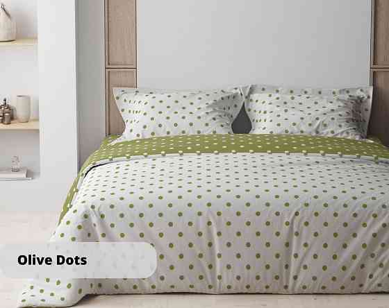 Постільна білизна сімейна ТЕП Happy Sleep Olive Dots ТЕП 2-03797-25065 150х215х2 см Киев