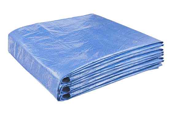 Тент универсальный MASTERTOOL TARPAULIN 5 × 6 м 65 г/м² Blue 79-9506 Харків
