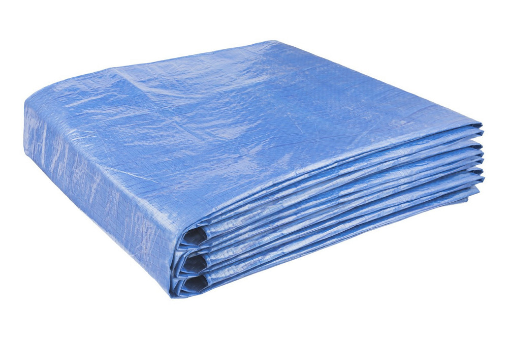 Тент универсальный MASTERTOOL TARPAULIN 5 × 6 м 65 г/м² Blue 79-9506 Харків - зображення 6