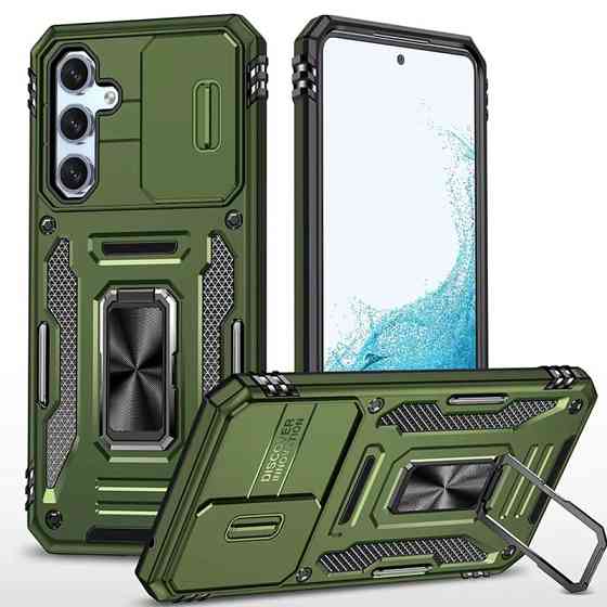 Ударопрочный чехол Camshield Army Ring для Samsung Galaxy S25 FE Херсон