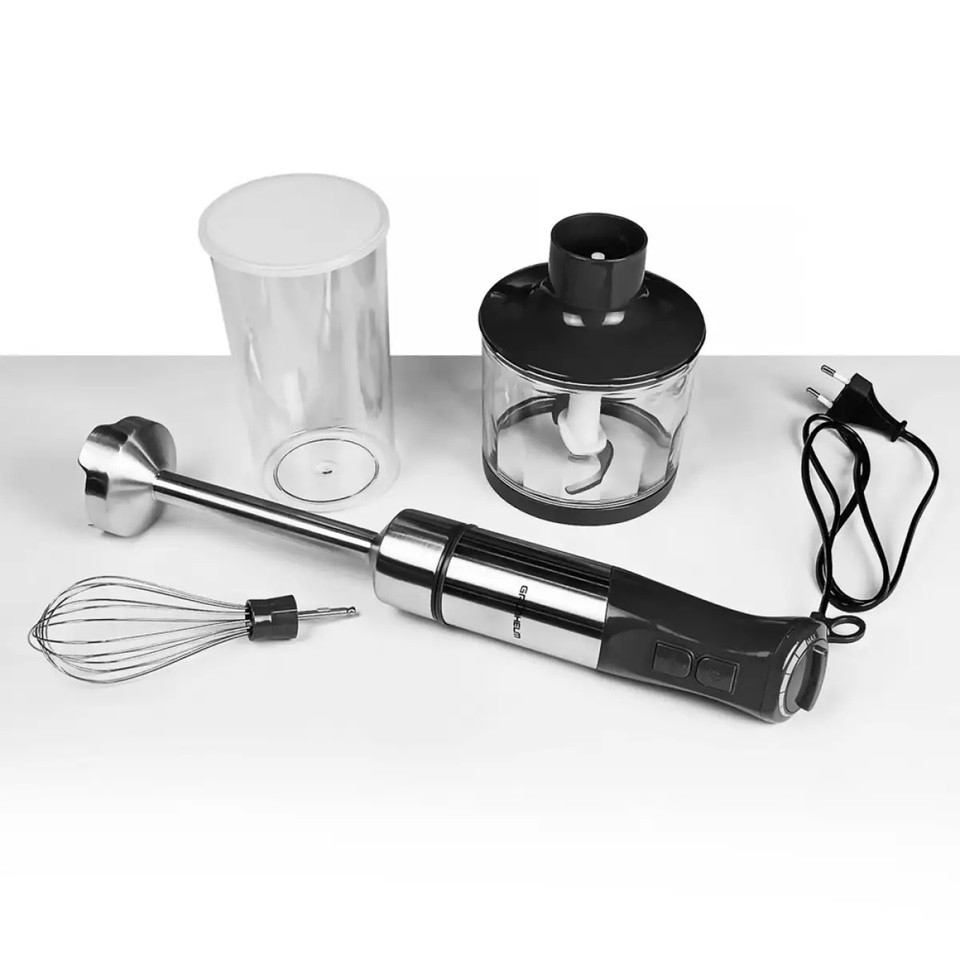 Блендер погружной Grunhelm EBS-1102SS 1000 Вт черный Київ - зображення 2