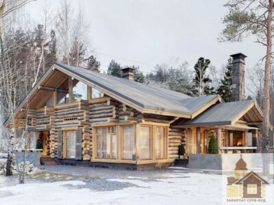 Купити дерев’яний будинок в Одесі — зруби ручної рубки від “Закарпат Зруб-Буд” Одеса - зображення 1