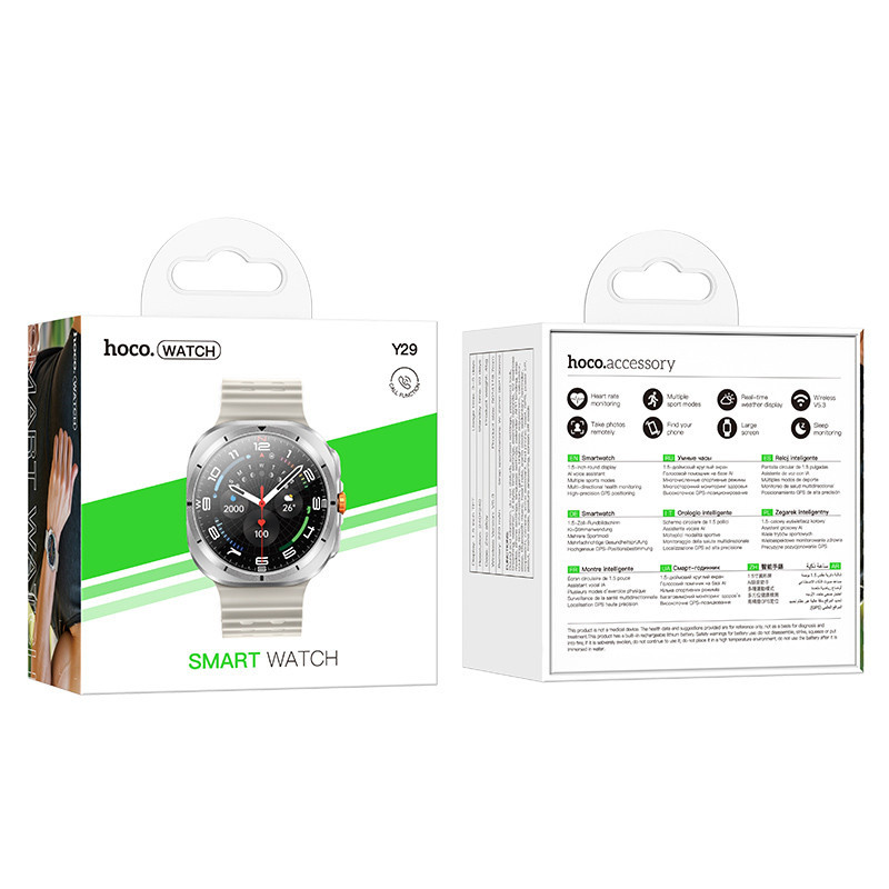 Смарт-часы Hoco Smart Watch Y29 Smart sports watch (call version) Херсон - изображение 4