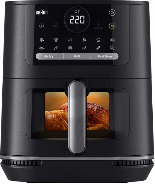 Мультипечь Braun MultiFry 5 HF5075IBK 6 л 2000 Вт черная Київ - зображення 1
