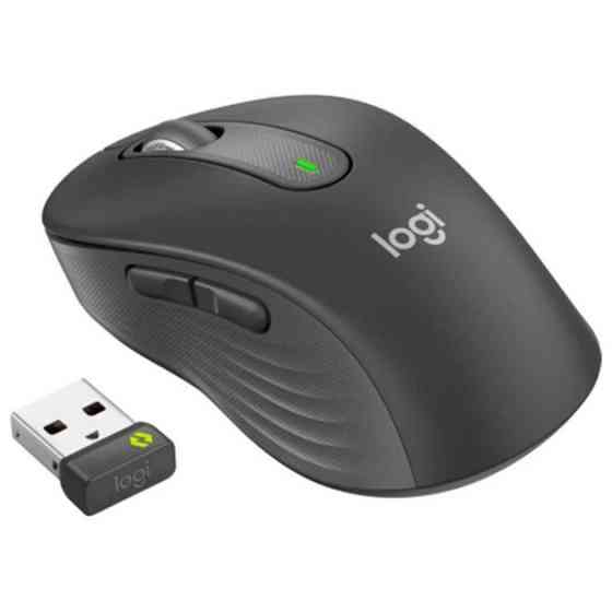 Мышь компьютерная безпроводная Logitech Signature M650 L Wireless Mouse for Business Graphite L910-0 Киев
