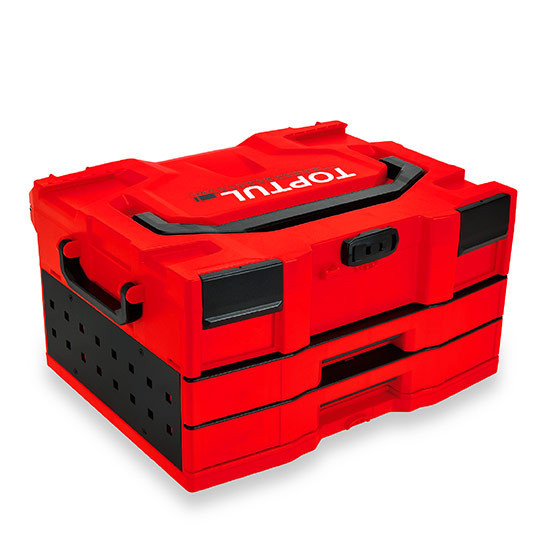 Ящик для инструмента модульный 3 секции 456x372x250мм (пластик) TOPTUL TBCE0202 Харьков - изображение 1
