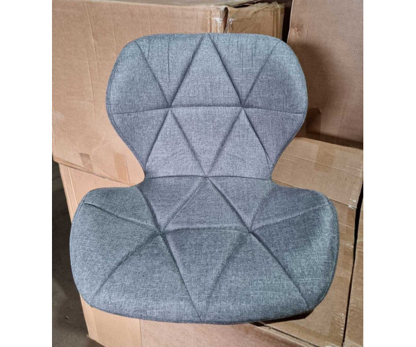 Стілець Стар м'який сіра тканина Дніпро - зображення 7