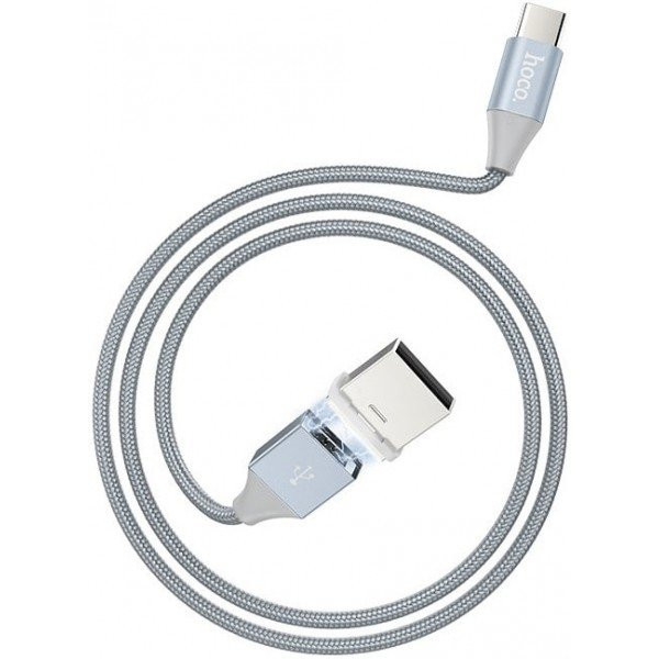 Кабель Hoco U40B USB magnetic to Micro Gray (Код товару:13241) Харьков - изображение 3