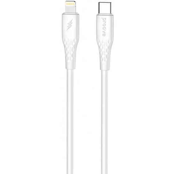 Кабель Proove GridLine Type-C to Lightning 27W 1m White (CCGL27002102) (Код товару:41587) Харьков