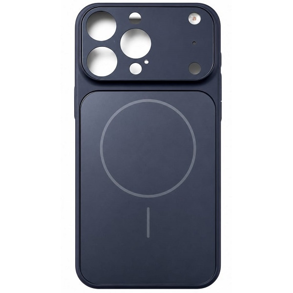 DM Чохол AG Glass Case With MagSafe для iPhone 15 Pro Max Blue Харків - зображення 1