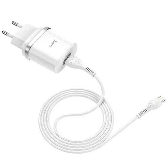 СЗУ Hoco C12Q Smart QC3.0 3A (1USB-A) + кабель USB to MicroUSB Херсон