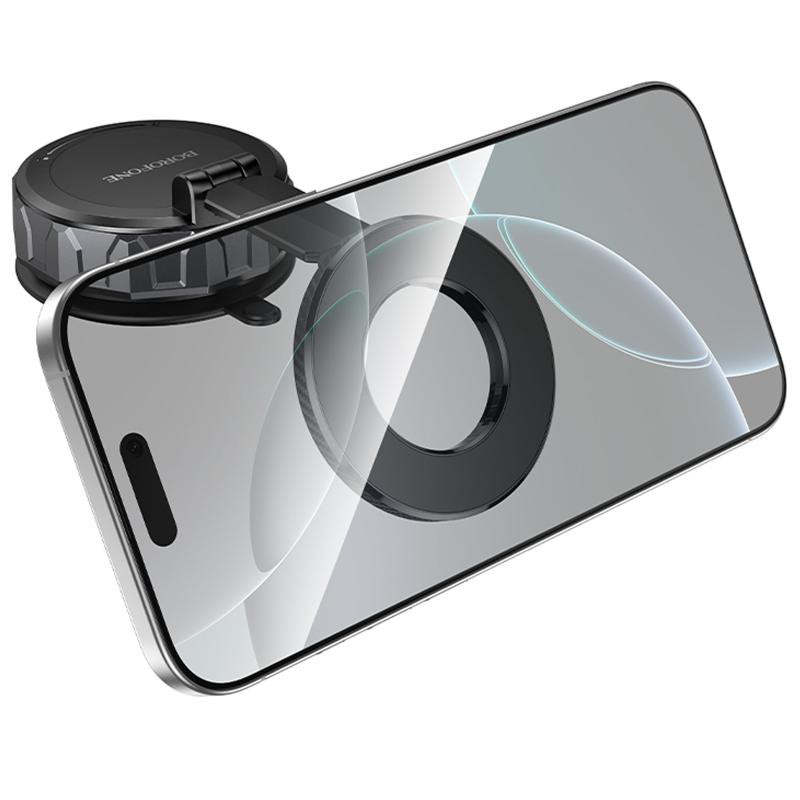 Автодержатель Borofone BH140 Gloria Vacuum Suction Magnetic (center console) Херсон - изображение 6