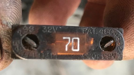 Бу предохранитель 70A max, 4604602-4635023, 7700410543, коричневый. Кропивницький - зображення 2