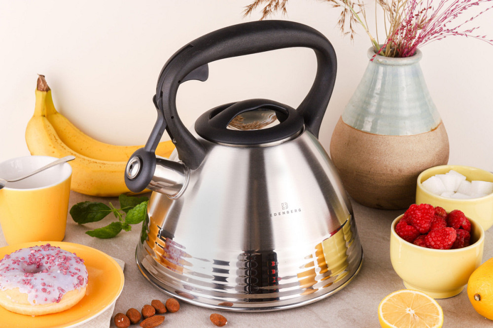 Чайник зі свистком Edenberg EB-8828 3 л Київ - зображення 1