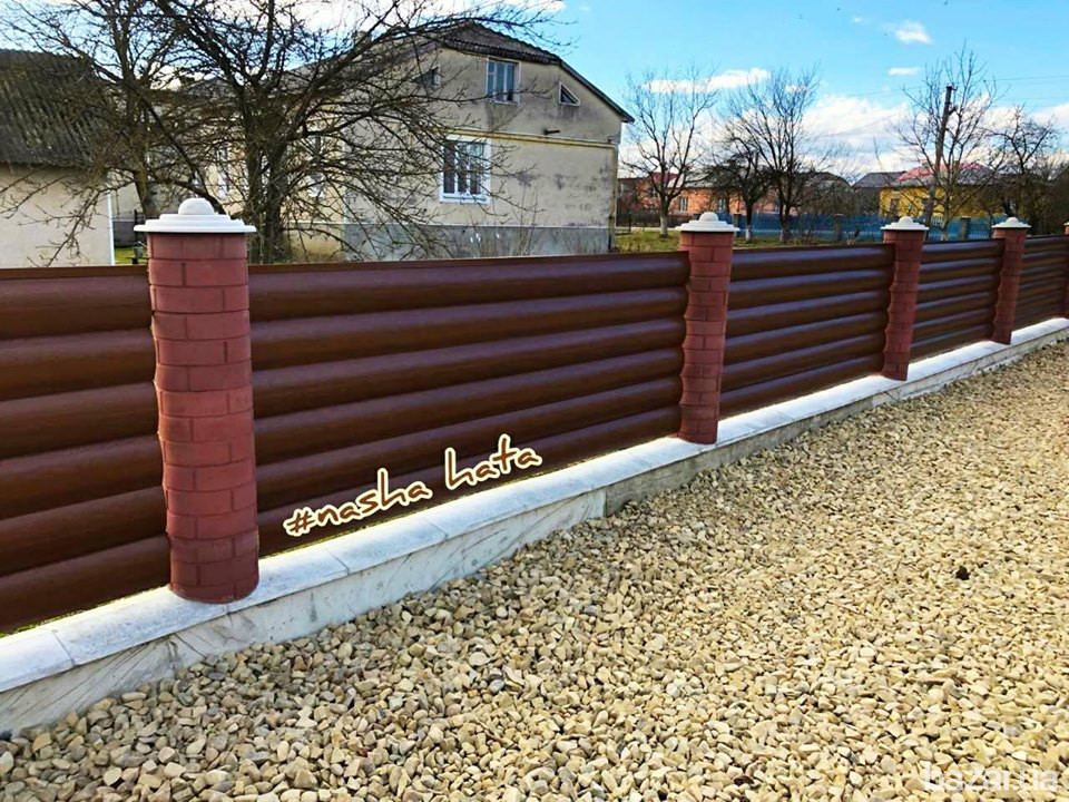 Стовпчики набірні бетонні для огорожі Ровно - изображение 2