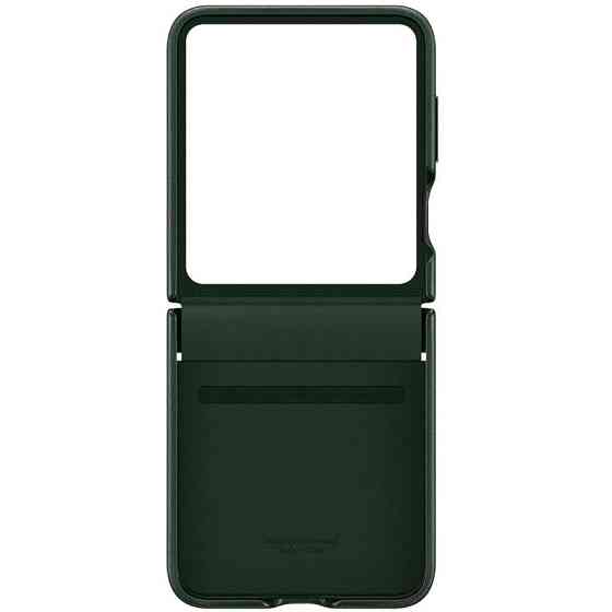 Кожаный чехол Leather Case (AAA) для Samsung Galaxy Z Flip5 Херсон