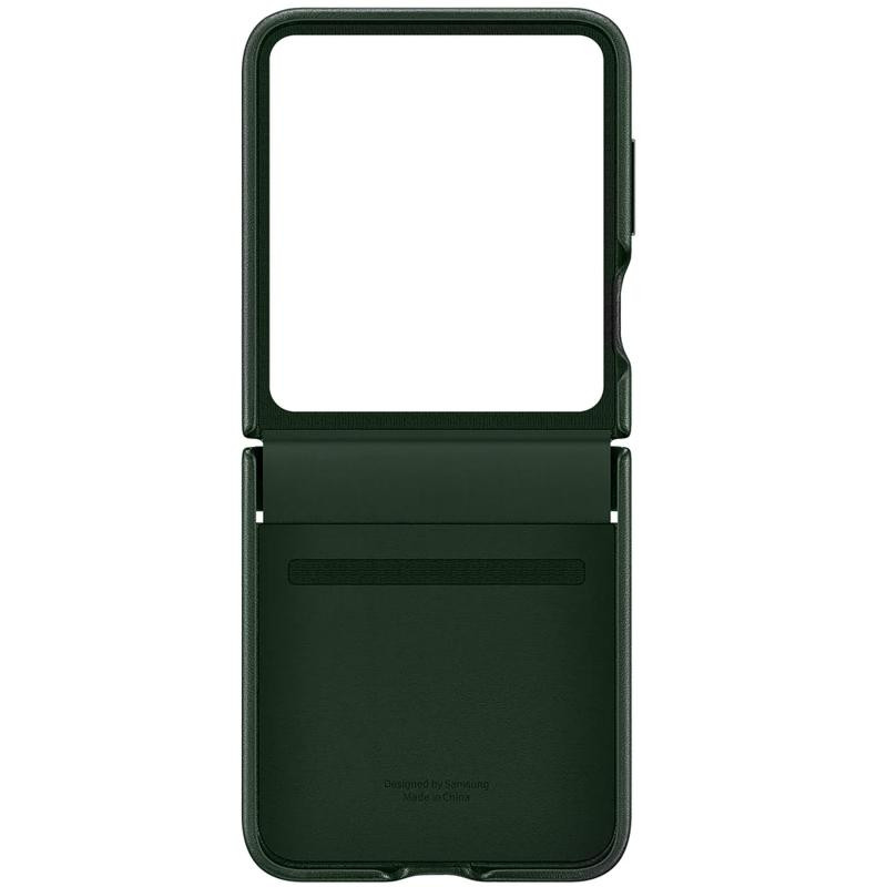 Кожаный чехол Leather Case (AAA) для Samsung Galaxy Z Flip5 Херсон - зображення 2