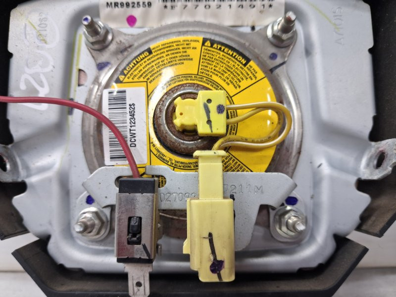 Подушка безопасности в руль Mitsubishi L200 KB 2.5 DIESEL 4D56 2006 (б/у) Київ - зображення 5