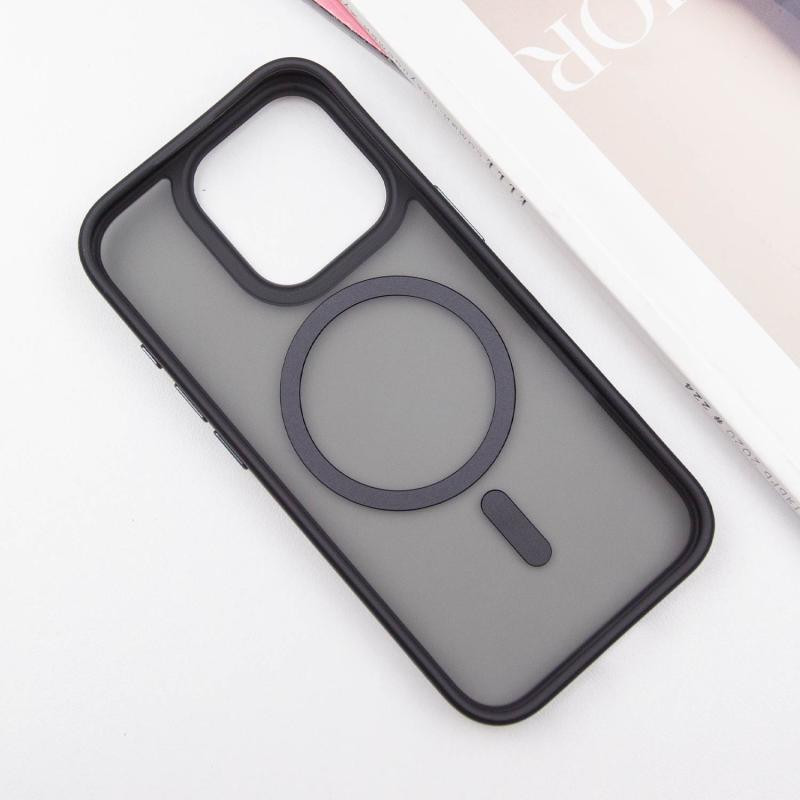 TPU+PC чехол Metal Buttons with MagSafe для Apple iPhone 16 Pro Max (6.9") Херсон - зображення 9