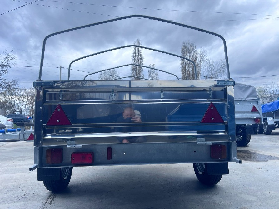 Причіп із нержавіючої сталі "Дніпро-200х130х40"-новинка від заводу Коцюбинське - зображення 4