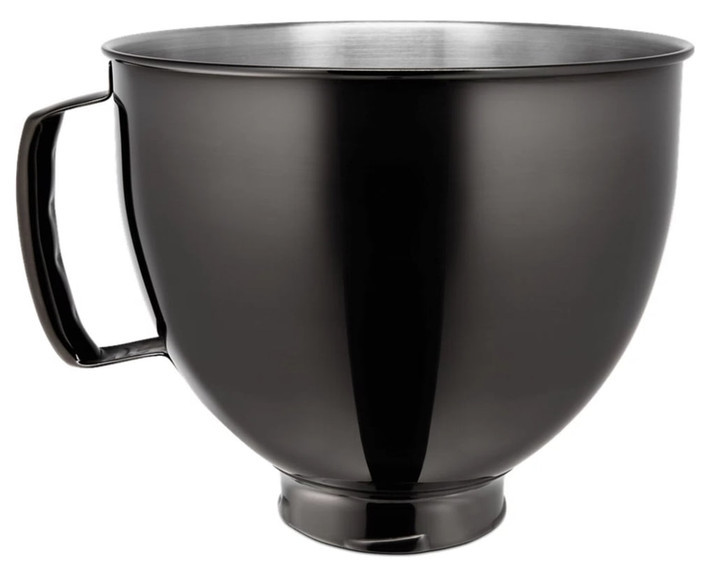 Чаша для миксера KitchenAid 5KSM5SSBRB 4.8 л черная глянцевая Київ - зображення 1